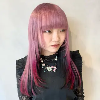 カラー デザインカラー/パー マ🦖外岡咲希🦖のヘアスタイル