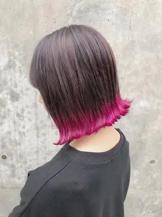 ショート カラー ヘアアレンジ 🧸ミルクティー🧸 kousei🧸のヘアスタイル