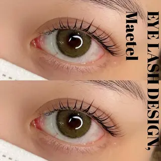 マツエク・マツパ ANDO HIKARIのマツエク・マツパデザイン