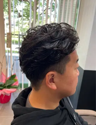 パーマ メンズ TELAHAIR 篠原翔哉のヘアスタイル