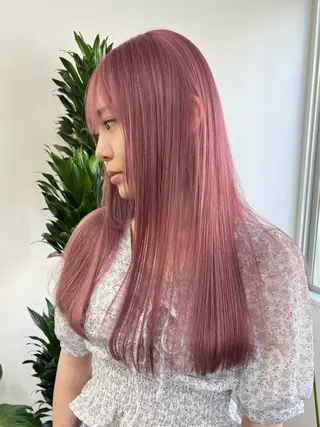 ロング カラー nico TOKYO 渋谷所属・ブリーチ　ハイトーン 特化🌈フジタハルキのヘアスタイル