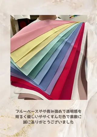 パーソナルカラー診断 自由が丘💐ブルームのその他イメージ