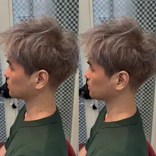 ショート カラー メンズ 🌫️EARTH 【タツキ】🌫️のヘアスタイル