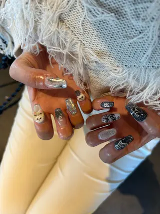 ネイル amunail所属・amunail浦川 歩のネイルデザイン