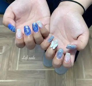 セミロング ネイル Lofi nails ゆきこのネイルデザイン