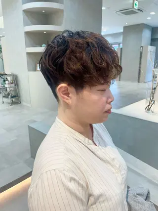 ショート パーマ ヘアアレンジ VISAGE  a.c.t所属・kotomi sekiのヘアスタイル