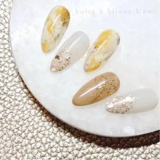 ネイル boite a bijoux Unaのネイルデザイン