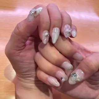 ネイル 💅ミルメリ ネイル💅のネイルデザイン