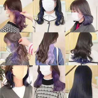 カラー 渋谷:インナーカラー ／🍒エリカ🍒のヘアスタイル