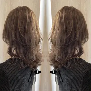 セミロング カラー 河合秀明/ショート /ボブ/レイヤーのヘアスタイル