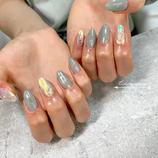 ネイル 𝑡𝑖𝑎𝑚𓂃 きむらゆきののネイルデザイン