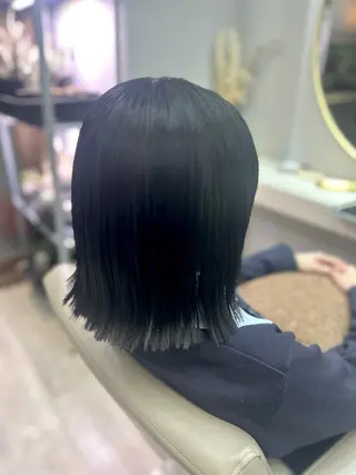 ミディアム 池田 太一のヘアスタイル
