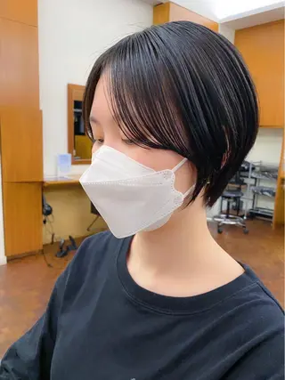 ショート カラー Paddle所属・似合わせレイヤー/ レイヤーパーマ/高倉のヘアスタイル