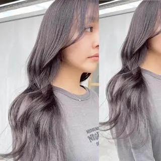 ロング カラー 韓国/ボブ/まつパ 🩰aikaのヘアスタイル