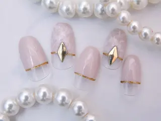 ネイル 💗🪽Tiary Nail🪽💗のネイルデザイン