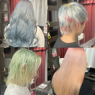 カラー 🫧ハイトーン/ ペールカラー🕊♡雛のヘアスタイル