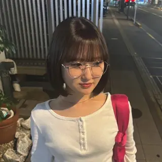 カラー レイヤー/顔周り/ 韓国ヘア🤍フウカのヘアスタイル