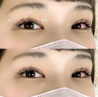 マツエク・マツパ CAFUNE 杉村のマツエク・マツパデザイン