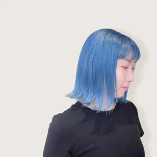 ミディアム コクブ アキヨのヘアスタイル