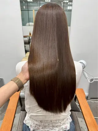 セミロング ブリーチカラー✨ じょあ☆のヘアスタイル