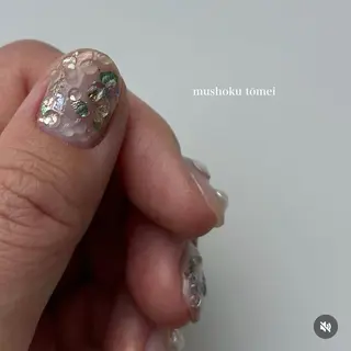 ショート 無色透明所属・nail salon 無色透明のネイルデザイン