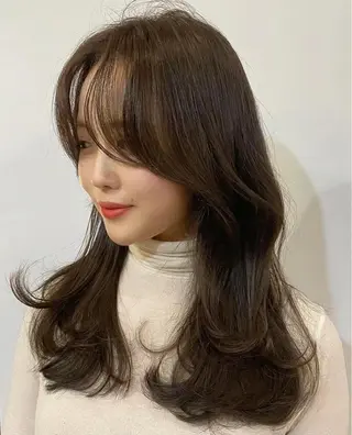 セミロング カラー 鈴木 一貴のヘアスタイル