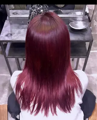 セミロング UMM所属・赤木 俊太のヘアスタイル