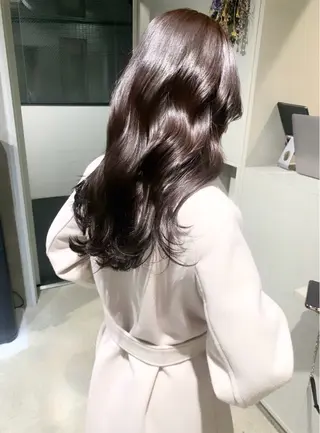 ロング カラー hao所属・✨美髪矯正✨髪質改善 ✨レイヤー✨大山　悠のヘアスタイル