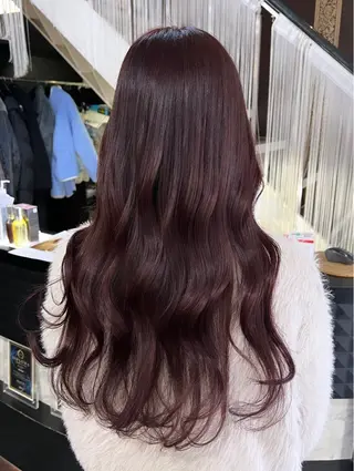 ロング カラー 韓国ヘア ♡tomimaのヘアスタイル