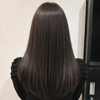 セミロング powderhair_luminity所属・矢澤涼夏 🎀ツヤ髪のヘアスタイル