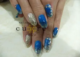 ミディアム ネイル ネイルサロン Cureのネイルデザイン