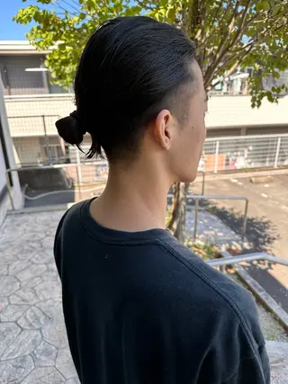 ミディアム メンズ 筑波 晃太のヘアスタイル