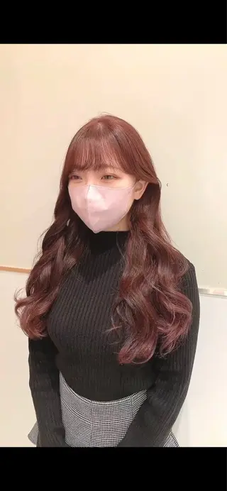 セミロング カラー 韓国ヘア/レイヤー/ 顔まわり/りょーとのヘアスタイル