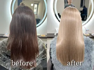 セミロング 髪質改善SALON MIST＋所属・阪神尼崎駅徒歩2分 半個室サロン　小田稔のヘアスタイル