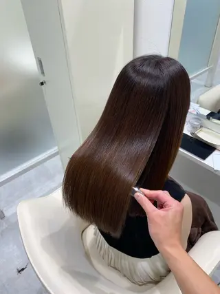 ロング 山岡 翔冴のヘアスタイル