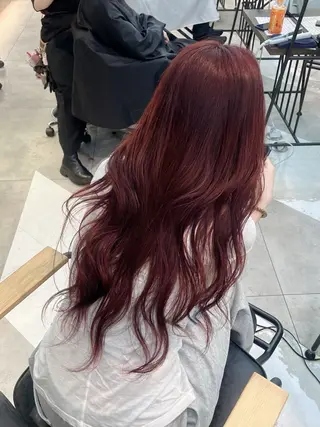 ロング カラー 韓国ヘア/ネイル kanako🤍🫧のヘアスタイル