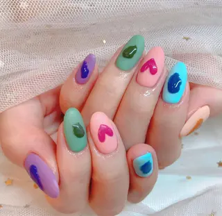 ネイル 長さだし専門店 M2　rikaのネイルデザイン