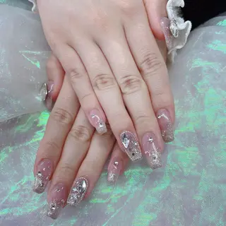 ネイル ラベンダー💖日暮里 ルル💖ネイルのネイルデザイン