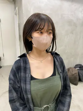 ミディアム yiye 青山所属・無料カットモデル募集 🌱ひょうがのヘアスタイル