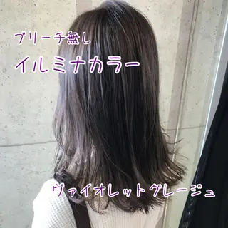 セミロング 💎馴染むエクステ ×カラーTOMO💎のヘアスタイル