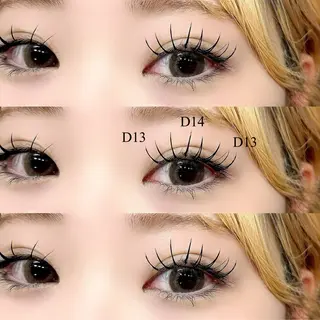 マツエク・マツパ MAQUM𖤐 Satsumiのマツエク・マツパデザイン