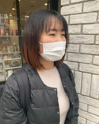 ショート 艶カラー/暖色カラー /透明感/ryutoのヘアスタイル