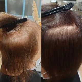 ミディアム カラー パーマ CESLIONS祐天寺所属・田中将平【 サロンマネージャー】のヘアスタイル