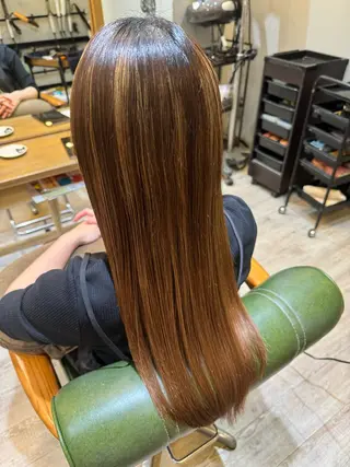 ロング 🦋ふくい あやの🦋のヘアスタイル