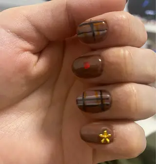 ネイル 派手髪ハイトーン💛 ネイル💅まりなのヘアスタイル