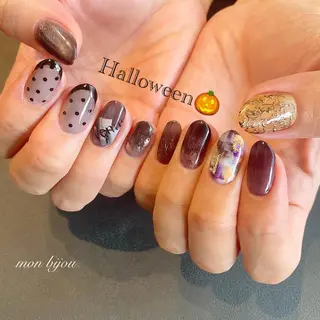 ネイル mon bijou 坪井のネイルデザイン