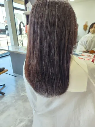 ロング まお/ 髪質改善💜のヘアスタイル