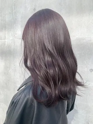 ミディアム カラー ヘアアレンジ yuka .のヘアスタイル