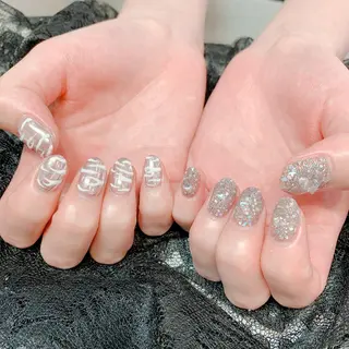 ネイル 極艶透明感カラー🐰 髪質改善/出雲つぐみのヘアスタイル