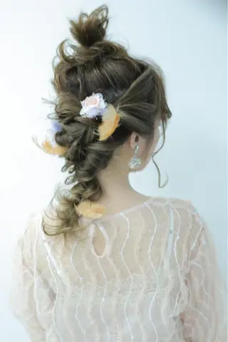 ヘアアレンジ 指名支持率NO.1 スタイリストのヘアスタイル